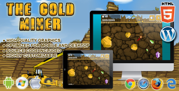 download gold miner game